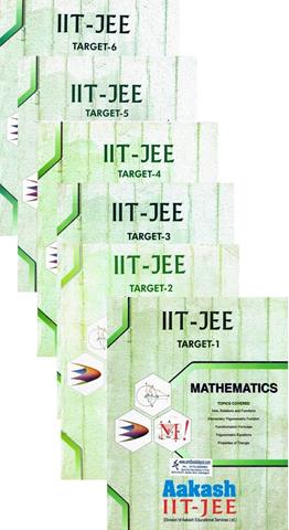 Aakash Classroom Notes for Mathematics IIT JEE Pack of 6	